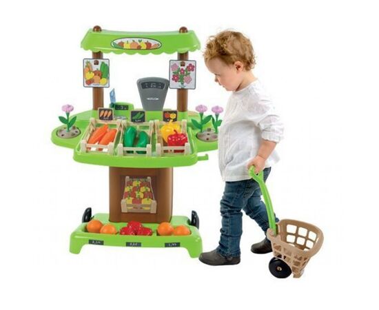 Ігровий набір Ecoiffier продуктовий супермаркет Органічні продукти (001741), зображення 2 Ігровий набір Ecoiffier продуктовий супермаркет Органічні продукти (001741), зображення 2