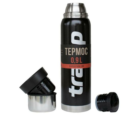 Термос Tramp Expedition Line 0.9 л Black (UTRC-027-black), изображение 2 Термос Tramp Expedition Line 0.9 л Black (UTRC-027-black), изображение 2