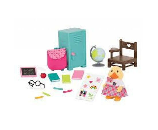 Игровой набор Li'l Woodzeez Школьные аксессуары (WZ6540Z)