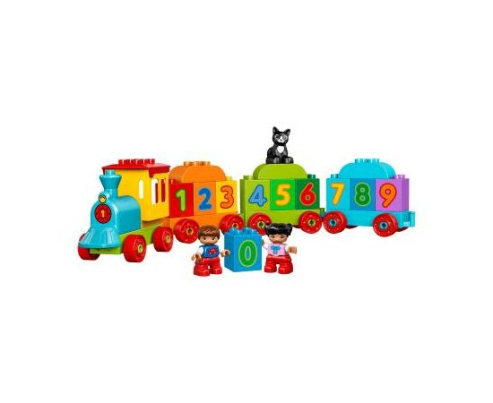Конструктор LEGO Duplo Поезд Считай и играй (10847), зображення 2 Конструктор LEGO Duplo Поезд Считай и играй (10847), зображення 2