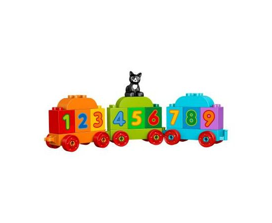 Конструктор LEGO Duplo Поезд Считай и играй (10847), зображення 4 Конструктор LEGO Duplo Поезд Считай и играй (10847), зображення 4