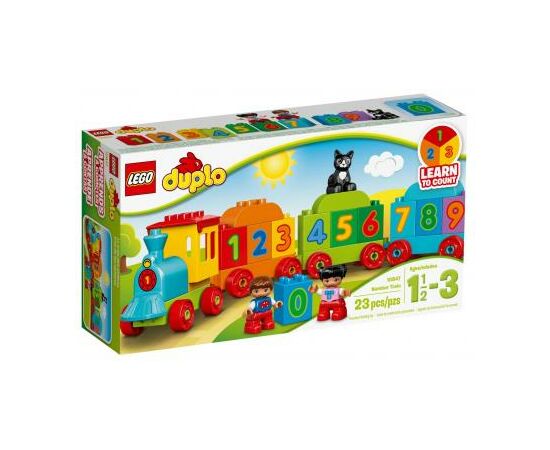 Конструктор LEGO Duplo Поезд Считай и играй (10847)