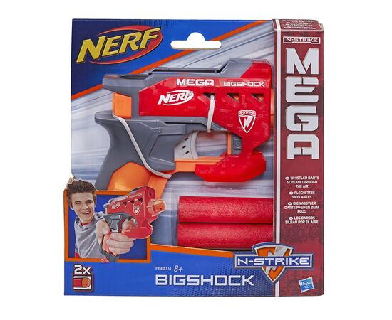Игрушечное оружие Hasbro Nerf Бластер Мега Бигшот (A9314), изображение 3 Игрушечное оружие Hasbro Nerf Бластер Мега Бигшот (A9314), изображение 3
