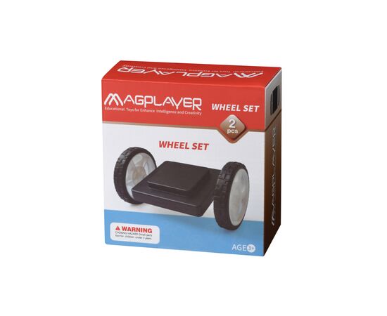 Конструктор Magplayer Платформа на колесах 2 эл. (MPB-2)