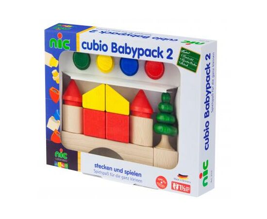 Конструктор Nic cubio деревянный 19 эл. (NIC2112)