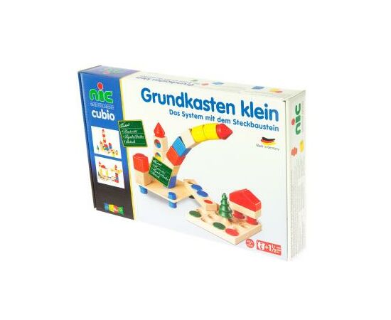 Конструктор Nic cubio деревянный 44 эл. (NIC2101), изображение 2 Конструктор Nic cubio деревянный 44 эл. (NIC2101), изображение 2