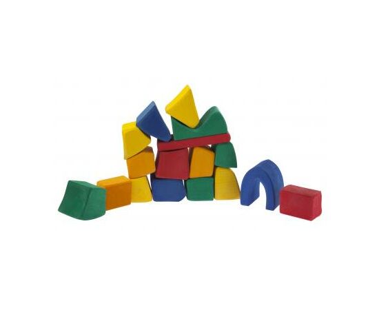 Конструктор Nic деревянный Большой цветной 17 эл. (NIC523287), изображение 2 Конструктор Nic деревянный Большой цветной 17 эл. (NIC523287), изображение 2