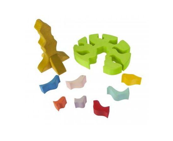 Конструктор Nic деревянный Дерево с птицами светлое (NIC523097), изображение 4 Конструктор Nic деревянный Дерево с птицами светлое (NIC523097), изображение 4