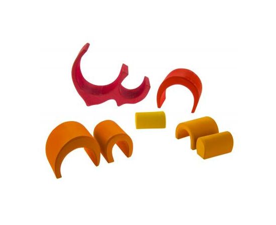 Конструктор Nic деревянный Дом Габли красный (NIC523020), изображение 4