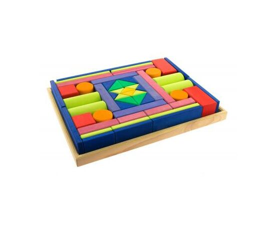 Конструктор Nic деревянный Прованс большой 53 эл. (NIC523305), изображение 2 Конструктор Nic деревянный Прованс большой 53 эл. (NIC523305), изображение 2