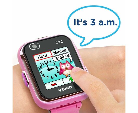 Интерактивная игрушка VTech Детские смарт-часы Kidizoom Smart Watch Dx2 Pink (80-193853), изображение 4 Интерактивная игрушка VTech Детские смарт-часы Kidizoom Smart Watch Dx2 Pink (80-193853), изображение 4