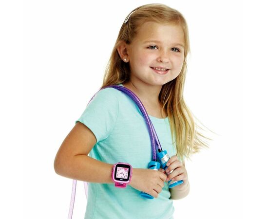 Интерактивная игрушка VTech Детские смарт-часы Kidizoom Smart Watch Dx2 Pink (80-193853), изображение 6 Интерактивная игрушка VTech Детские смарт-часы Kidizoom Smart Watch Dx2 Pink (80-193853), изображение 6