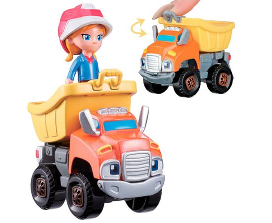 Игровой набор Rev&Roll Рев и Рамбл DieCast Лори и Типпер (EU881051), изображение 7 Игровой набор Rev&Roll Рев и Рамбл DieCast Лори и Типпер (EU881051), изображение 7