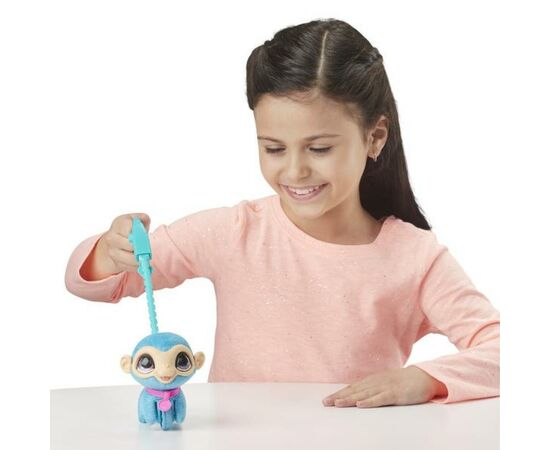 Интерактивная игрушка Hasbro Furreal Friends Маленький питомец на поводке Обезьянка (E3503_E4777), изображение 7 Интерактивная игрушка Hasbro Furreal Friends Маленький питомец на поводке Обезьянка (E3503_E4777), изображение 7