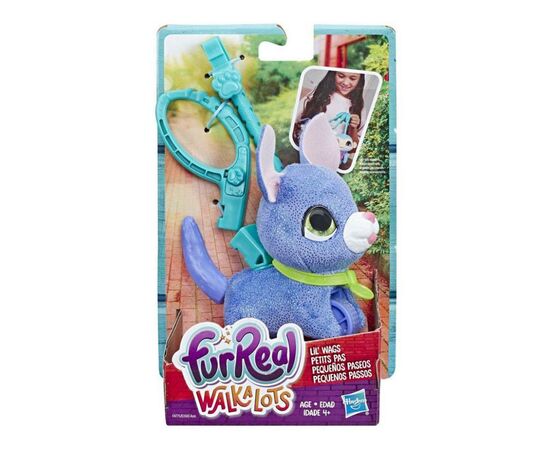 Интерактивная игрушка Hasbro Furreal Friends Маленький питомец на поводке Щенок синий (E3503_E4775), изображение 2 Интерактивная игрушка Hasbro Furreal Friends Маленький питомец на поводке Щенок синий (E3503_E4775), изображение 2