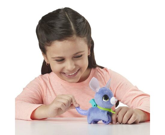 Интерактивная игрушка Hasbro Furreal Friends Маленький питомец на поводке Щенок синий (E3503_E4775), изображение 4 Интерактивная игрушка Hasbro Furreal Friends Маленький питомец на поводке Щенок синий (E3503_E4775), изображение 4