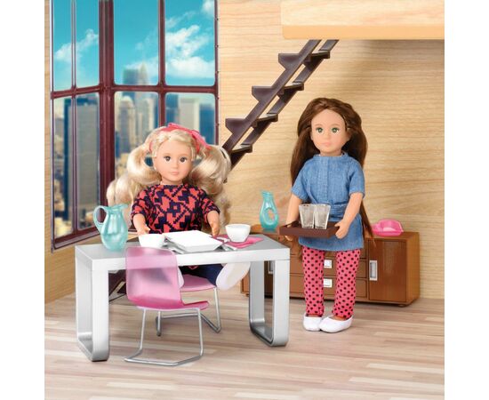 Игровой набор Lori Мебель для столовой (LO37030Z), изображение 2 Игровой набор Lori Мебель для столовой (LO37030Z), изображение 2