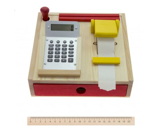 Игровой набор Nic Деревянный кассовый аппарат (NIC528735), изображение 4