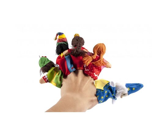 Игровой набор Goki Кукла для пальчикового театра Клоун (SO401G-8), изображение 4 Игровой набор Goki Кукла для пальчикового театра Клоун (SO401G-8), изображение 4