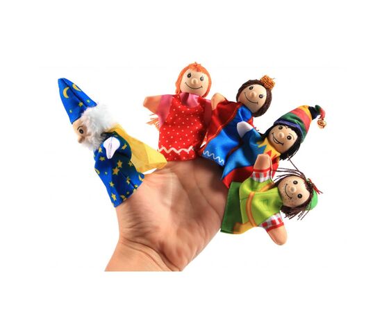 Игровой набор Goki Кукла для пальчикового театра Клоун (SO401G-8), изображение 5 Игровой набор Goki Кукла для пальчикового театра Клоун (SO401G-8), изображение 5