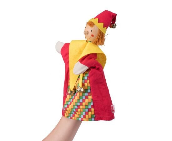 Игровой набор Goki Кукла-перчатка Шут (51650G), изображение 2 Игровой набор Goki Кукла-перчатка Шут (51650G), изображение 2