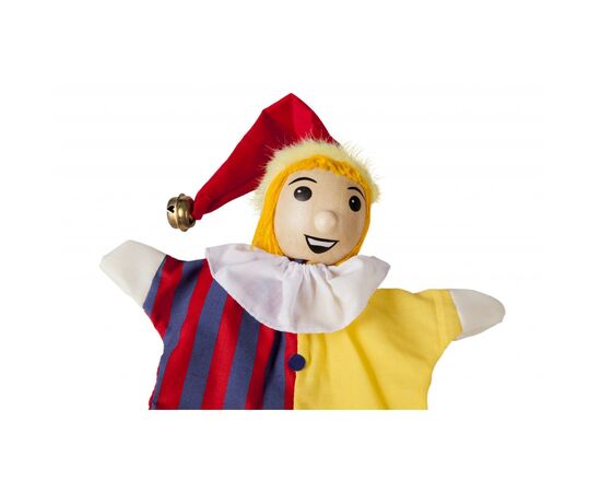 Игровой набор Goki Кукла-перчатка Клоун (51999G), изображение 2 Игровой набор Goki Кукла-перчатка Клоун (51999G), изображение 2