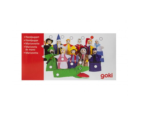 Игровой набор Goki Кукла-перчатка Клоун (51999G), изображение 4 Игровой набор Goki Кукла-перчатка Клоун (51999G), изображение 4