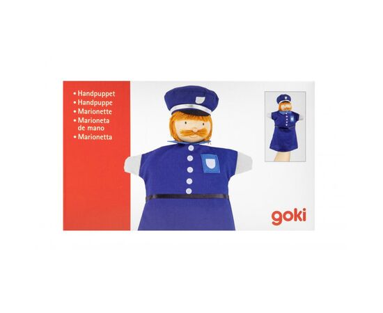 Игровой набор Goki Кукла-перчатка Полицейский (51646G), изображение 4 Игровой набор Goki Кукла-перчатка Полицейский (51646G), изображение 4
