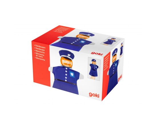 Игровой набор Goki Кукла-перчатка Полицейский (51646G), изображение 5 Игровой набор Goki Кукла-перчатка Полицейский (51646G), изображение 5