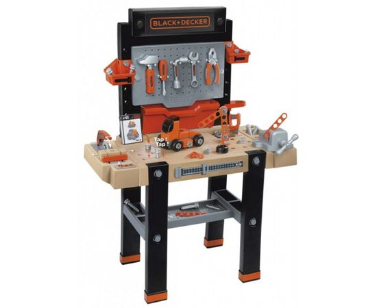Игровой набор Smoby Black+Decker Интерактивная мастерская с аксессуарами (360702)