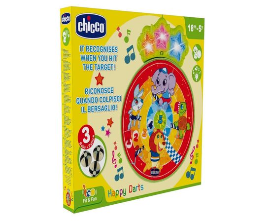 Игровой набор Chicco Happy Darts (электр.) (09754.00), изображение 2 Игровой набор Chicco Happy Darts (электр.) (09754.00), изображение 2