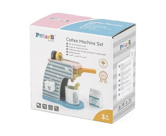 Игровой набор Viga Toys кулинара PolarB Кофемашина (44018), изображение 2