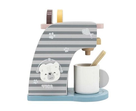 Игровой набор Viga Toys кулинара PolarB Кофемашина (44018), изображение 3