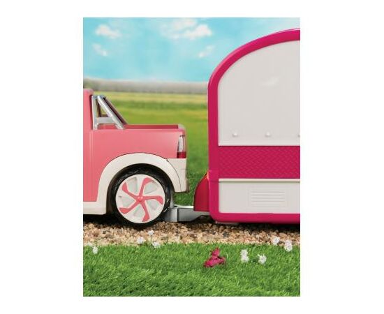 Аксессуар к кукле Lori Джип розовый с FM радио (LO37033Z), изображение 5 Аксессуар к кукле Lori Джип розовый с FM радио (LO37033Z), изображение 5