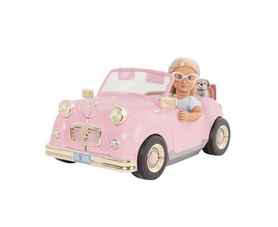 Аксессуар к кукле Our Generation Ретро автомобиль с открытым вверхом (BD67051Z), изображение 6
