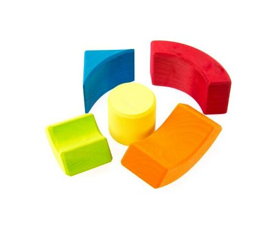 Конструктор Nic деревянный Разноцветный круг (NIC523344), изображение 3 Конструктор Nic деревянный Разноцветный круг (NIC523344), изображение 3