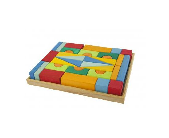 Конструктор Nic деревянный Тоскана большой 36 эл (NIC523310), изображение 2 Конструктор Nic деревянный Тоскана большой 36 эл (NIC523310), изображение 2