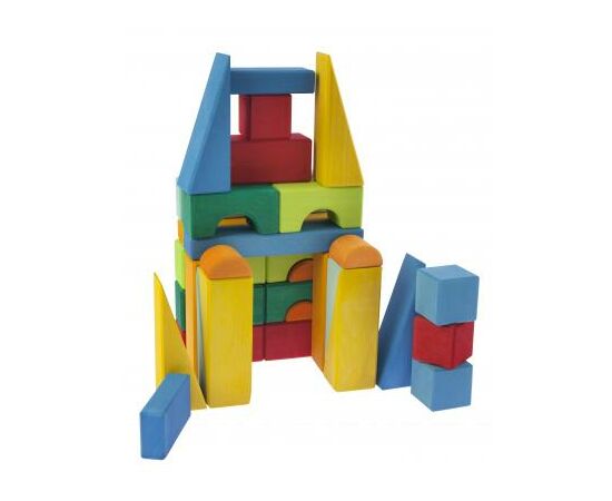 Конструктор Nic деревянный Тоскана большой 36 эл (NIC523310), изображение 4 Конструктор Nic деревянный Тоскана большой 36 эл (NIC523310), изображение 4