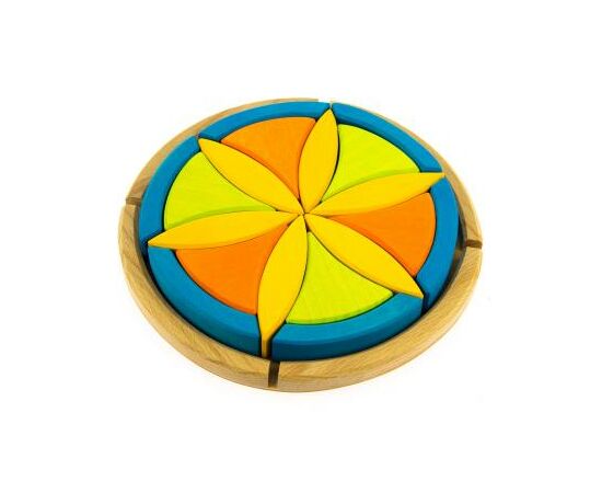 Конструктор Nic деревянный Цветок (NIC523062), изображение 2 Конструктор Nic деревянный Цветок (NIC523062), изображение 2