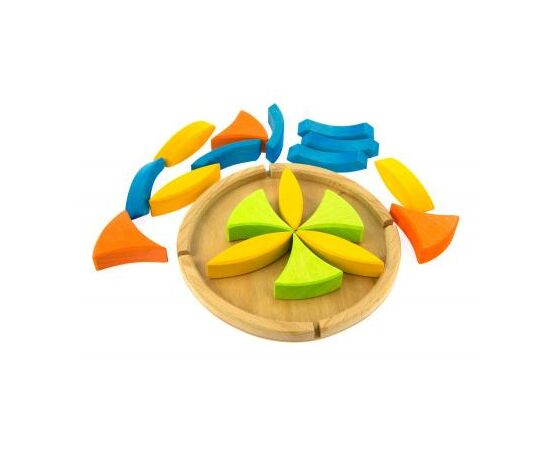 Конструктор Nic деревянный Цветок (NIC523062), изображение 3 Конструктор Nic деревянный Цветок (NIC523062), изображение 3