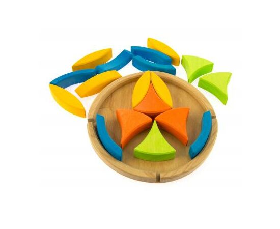 Конструктор Nic деревянный Цветок (NIC523062), изображение 4 Конструктор Nic деревянный Цветок (NIC523062), изображение 4