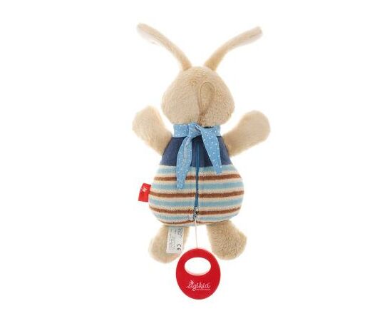 Мягкая игрушка Sigikid музыкальный Кролик 25 см (47894SK), изображение 3 Мягкая игрушка Sigikid музыкальный Кролик 25 см (47894SK), изображение 3