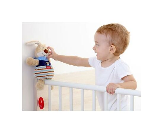 Мягкая игрушка Sigikid музыкальный Кролик 25 см (47894SK), изображение 6 Мягкая игрушка Sigikid музыкальный Кролик 25 см (47894SK), изображение 6