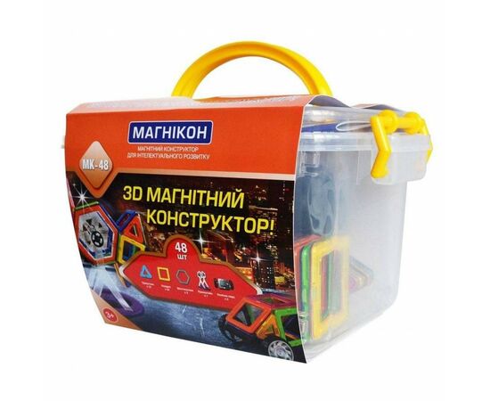 Конструктор Магнікон 48 деталей (МК-48)