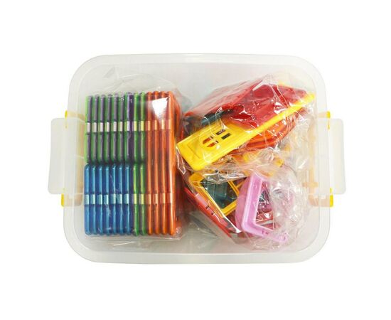 Конструктор Магнікон 84 детали Plastic box (МK-84), изображение 6 Конструктор Магнікон 84 детали Plastic box (МK-84), изображение 6