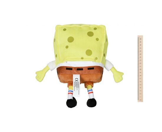 Мягкая игрушка Sponge Bob Exsqueeze Me Plush SpongeBob Fart со звуком (EU690902), изображение 2 Мягкая игрушка Sponge Bob Exsqueeze Me Plush SpongeBob Fart со звуком (EU690902), изображение 2