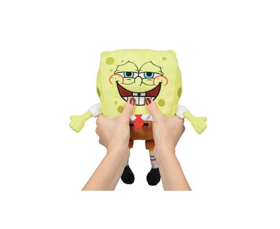 Мягкая игрушка Sponge Bob Exsqueeze Me Plush SpongeBob Fart со звуком (EU690902), изображение 4 Мягкая игрушка Sponge Bob Exsqueeze Me Plush SpongeBob Fart со звуком (EU690902), изображение 4