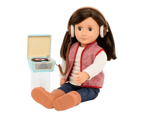 Аксессуар к кукле Our Generation Набор для записи ретро музыки (BD67037Z), изображение 2