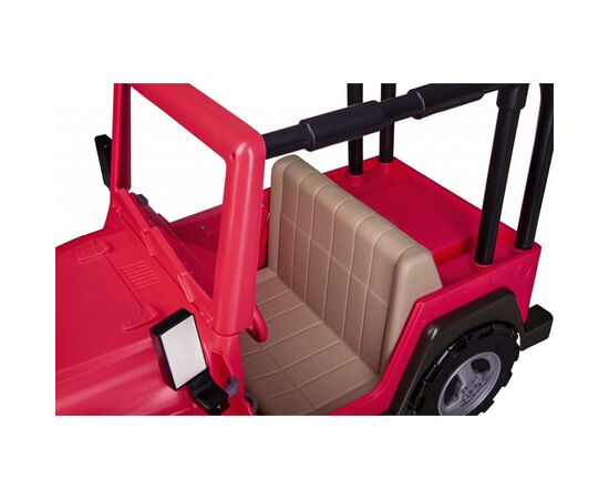 Аксессуар к кукле Our Generation Розовый джип с черной рамкой (BD37277Z), изображение 7 Аксессуар к кукле Our Generation Розовый джип с черной рамкой (BD37277Z), изображение 7