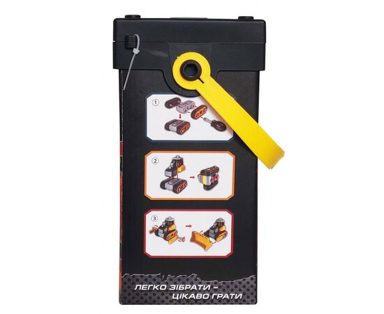 Конструктор Microlab Toys Строительная техника - бульдозеры (MT8904), изображение 4 Конструктор Microlab Toys Строительная техника - бульдозеры (MT8904), изображение 4